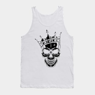 Skull in Crown Tank Top